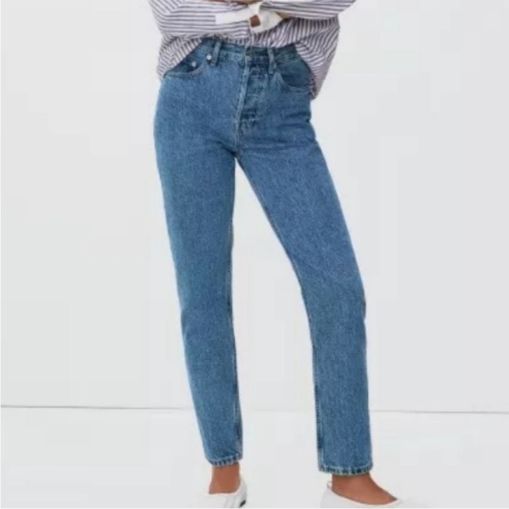 Everlane 90's Cheeky Jean Size 27 Crop 100% Cotton